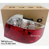 ราคา DEPO พิเศษไฟท้าย TOYOTA VIOS วีออส 2003 2004 มีขั้วไฟ (17681669538)