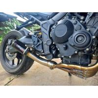ราคา ชุดท่อสแตนเลสออกล่างตรงรุ่นCB CBR650R Fสลิปออน2 5มีใส้สูตรพร้อมปลายคาร์บอนปากตะแกง (19982804099)