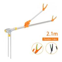 ราคา ที่วางคันเบ็ด ขาตั้งคันเบ็ด แบบยาว อุปกรณ์ขาตั้งสแตนเลส 1 5 1 7 2 1 เมตร สําหรับวางคันเบ็ดตกปลา สามารถปรับได้ แข็งแรง ทนทาน SP160 (16858537282)