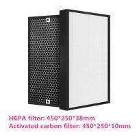 ราคา สำหรับ Sharp FZ J80DFE FZ J80HFE FP J60TA FP J80TA FP J60 FP J80ชิ้นส่วนเครื่องฟอกอากาศ HEPA Filter และเปิดใช้งานคาร์บอนชิ้นส่วนอะไหล่เปลี่ยน (10318793492)