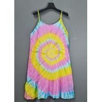 ราคา ชุดเดรสผ้ามัดย้อม ชุดนอนผ้ามัดย้อม ใส่สบาย (14223034474)