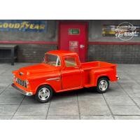 ราคา Chevy โมเดลรถเหล็ก โมเดลรถเชฟกระบะ 1955 Chevy Stepside Pickup Kinsmart Scale 1 32 กระบะเชฟ (17522855166)