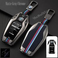 ราคา เคสโลหะรีโมทรถบีเอ็มดับเบิ้ลยู BMW LCD Screen Full Package 2021Key Sets BMW Key Case 7 Series 740 6 Series GT Car Smart New 5 Series 530i x3 LCD Screen Car Key Case (8354726019)