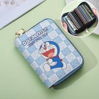 ราคา แพคเกจบัตรการ์ตูนใหม่น่ารักการ์ตูน Jingle Cats Zero กระเป๋าสตางค์สำหรับผู้ชายและผู้หญิงประเภทแจ็คเก็ตสีฟ้าแว็กซ์การ์ดป้องกันแม่เหล็ก (10640369424)