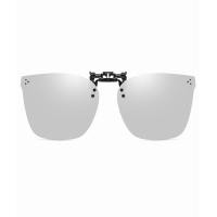 ราคา Yolens คลิปออนติดกระจกแบบหนีบกลางแจ้งทำจากโพลาไรซ์สีฟ้าพับแว่นตากันแดดทรงเหลี่ยมไร้ขอบสำหรับ UV400แว่นตาเลนส์ตามใบสั่งแพทย์ (21170403208)