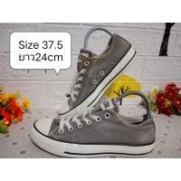 ราคา รองเท้าผ้าใบมือสอง size 37 5ยาว24cm ขอคนรับงานมือสองได้นะคะ (20572386099)