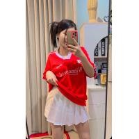 ราคา Birthday Shop เสื้อกีฬาโอเวอร์ไซส์แขนสั้น แขนยาว เนื้อผ้ากีฬา เสื้อทรงสปอร์ตงานตามหา (21317970121)