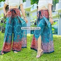 ราคา ร้านค้าส่งไว กางเกง4สาย ผูกหน้า ลายกุหลาบจังโก้ สาวเล็ก สาวใหญ่ใส่ได้ (15566054999)