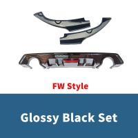 ราคา กันชนหลัง Diffuser ริมฝีปากท่อไอเสียสำหรับ Honda Civic 10th Gen 2016 2017 2018 2019 2020 Sedan Refit การปรับแต่งขนาดร่างกายกว้าง (11381784941)