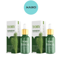 ราคา 2 ขวด Toby Horsetail Hair Serum โทบี้เซรั่ม เซรั่มบำรุงเส้นผมและหนังศีรษะ (21180027280)