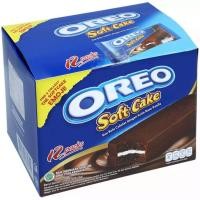 ราคา OREO Soft Cake เค้กโอริโอ้เคลือบช๊อกโกแลต 1กล่องมี 12 ชิ้น 192g (12086041234)