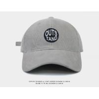 ราคา Corduroy hat mens large head baseball cap enlarged and deepened peaked cap mens new versatile trendy brand (20590907445)
