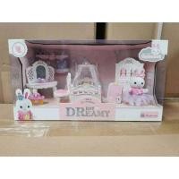 ราคา ตุ๊กตาบ้านกระต่าย ชุดห้องนอน sylvanian family เฟอร์นิเจอร์ตุ๊กตา ตกแต่ง บ้านหมี 6616 55002 1 55003 55001 3 55001 5 (19295135799)