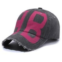 ราคา 2023 new all match retro baseball cap mens old washed denim cap soft top printed letters sun visor women (19670256674)