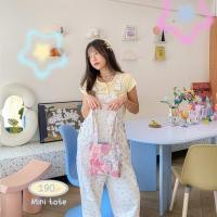 ราคา mini tote by HLG กระเป๋าผ้าพิมพ์ลายทั้งใบ (19999282045)