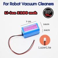 ราคา แบตเตอรี่สำหรับหุ่นยนต์ดูดฝุ่นเครื่องดูดฝุ่นอัตโนมัติ Autobot Lazer lite Battery Li ion 5200 mAh 7 4V (19919927018)