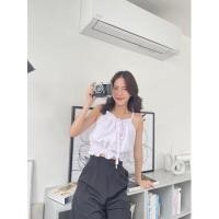 ราคา Kyra Crop เสื้อครอป เสื้อครอปสายเดี่ยว เสื้อครอปแขนกุด เสื้อแขนกุด น่ารักมากก (19759419384)