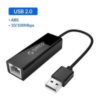 ราคา ออก E TAX ลดหย่อนภาษีได้ ORICO USB2 0 Gigabit Ethernet Adapter USB to RJ45 lan Network Card 10 100 1000M for Windows Mac OS UTJ (10865834004)