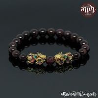 ราคา อาเป่า หินโกเมน Garnet ขนาด 8 มิล ประดับปี่เซียะ 5 ธาตุ 1 คู่ สีทอง ปี่เซียะเปลี่ยนสี ปี่เซียะ 5 สี คัดหิน หินแห่งชัยชนะ หนึ่งในอัญมณี (529538487)