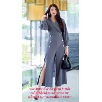 ราคา เสื้อผ้าคนอวบ กางเกงขายาวคนอวบ ชุดเดรสออกงาน ชุดเดรสคนอ้วน ชุดเดรสสาวอวบ จั๊มสูทคนอวบ 2xl 3xl (20445800583)