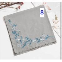 ราคา ผ้าเช็ดหน้า ผืนใหญ่ ผ้าโพกผม ผ้าผูกผม Napkin DIY Embroidery Kit สำหรับมือใหม่ปักง่าย มีคำแนะนำภาษาไทย (18695087813)