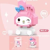 ราคา ตุ๊กตาฟิกเกอร์ตัวต่อเลโก้ Sanrio Kuromi Cinnamoroll ขนาดเล็ก เหมาะกับของขวัญ ของเล่นสําหรับเด็ก (20618877645)