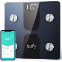 ราคา eufy by Anker Smart Scale C1 with Bluetooth Body Fat Scale Wireless Digital Bathroom Scale 12 Measurements Weight Body Fat BMI Fitness Body Composition Analysis Black White lbs kg (20600317666)