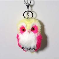 ราคา CQ Shop พวงกุญแจ จี้ตุ๊กตานกฮูกน่ารัก ขนปุย ขนาดเล็ก สําหรับห้อยกระเป๋า (19559307535)