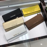 ราคา COD MICHAEL KORS MK JET SET Series Hot Silver Lychee Leather Flip Cover Long Clip Blackwhiteyellowmulticolor Optional Spot (16542013343)