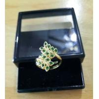 ราคา แหวนทองเหลือง แหวนทองเหลืองใบมะกอก แหวนพลอยนพเก้าใบมะกอก BR 26 (18550712084)