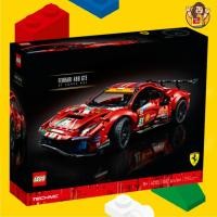 ราคา ? ? ? ? ? ? ? ? ? 42125 LEGO Technic Ferrari 488 GTE BOX TECHNIC LEGO เลโก้ Minifigure มินิฟิกเกอร์ ตัวต่อ ของเล่น (19421780951)