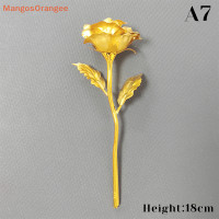 ราคา MG ดอกไม้ประดิษฐ์ดอกกุหลาบวันวาเลนไทน์ของขวัญชุบทอง24K ดอกกุหลาบสีทองของขวัญวันหยุดปาร์ตี้งานแต่งงาน (19997431350)