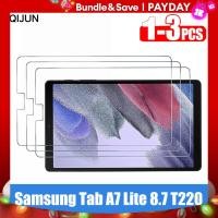 ราคา ฟิล์มป้องกันหน้าจอกระจกเทมเปอร์9H สำหรับ Samsung Galaxy Tab A7 Lite 8 7นิ้ว SM T220 2021 T225กันรอยขีดข่วนแท็บเล็ต (21170452686)