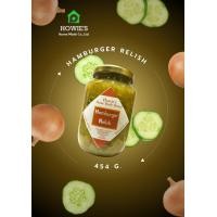 ราคา แฮมเบอร์เกอร์ ริริช Hamburger Relish 454 g ผักดองต้นตำรับโฮมเมด (12220817161)