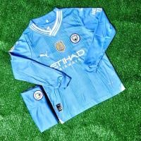 ราคา ชุดบอลเด็ก แมนซิตี้แขนยาวรุ่นใหม่ล่าสุด 2023 2024เสื้อพร้อมกางเกง (21131168767)