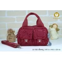ราคา LK 119 LK 002 กระเป๋าถือหรือสะพายก็ดี กะทัดรัด สีสันมาเต็ม (1581198934)