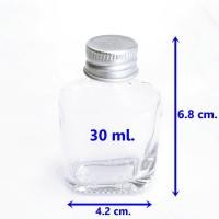 ราคา ขวดแก้วแบน ขวดแบน พร้อมฝาอลูมิเนียม และจุกใน ขวดแก้ว ขวดแก้วใส ขวดออยล์ ขวดน้ำผึ้ง ขวดน้ำเชื่อม ขวดDIY (16763836444)