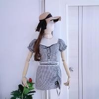 ราคา Scott set ชุดเซ็ทลายสก๊อต (21208090470)