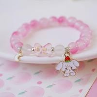 ราคา มาใหม่ กำไลแขนลูกปัด V10 กำไลเกาหลี สร้อยข้อมือคริสตัล จี้การ์ตูนน่ารักๆ มีหลายรูปแบบ พร้อมส่งจากไทย (18060924191)
