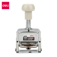 ราคา Deli เครื่องตีเบอร์ เครื่องรันนัมเบอร์ เครื่องปั้มเลข 6 10 หลัก ประกอบไปด้วย ขวดหมึก เครื่องใช้สำนักงาน Numbering Machine (21143870056)