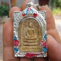 ราคา พระสมเด็จ พระสมเด็จเก่า พิมพ์สองหน้า พร้อมกรอบ เนื้อสวย (13585771358)