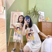 ราคา ชุดเดรส ชุดคู่แม่ลูก ชุดเดรสพิมพ์ลายสุดน่ารัก (19922284452)