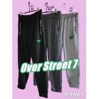 ราคา Over Street 7 พร้อมส่ง กางเกงวอร์ม Fashion Sport ใส่ได้ทั้ง ช ญ เอวยืด ซิปกระเป๋า K9665 K9666 K9691 (16231517934)