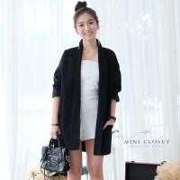 ราคา Lady Denim Blazer ยีนต์ดำ (19485981307)
