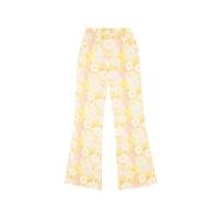 ราคา KLOSET Sunflower Print High Waist Wide Leg RS23 P008 กางเกงขายาว กางเกงผ้าลาย กางเกงผู้หญิง กางเกงแฟชั่น (20945021305)
