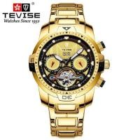 ราคา Tevise ใหม่เอี่ยม2023 Tourbillon Fashion ยอดนิยมนาฬิกากลไกผู้ชายกันน้ำได้ (19285869319)