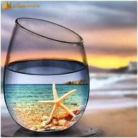ราคา winnereco ปักเพชร ภาพวาดเพชรเม็ด เจาะเต็มรอบ DIY 5D ภาพวาดเพชรภูมิทัศน์ทั้งชุดชุดอุปกรณ์ตกแต่งบ้าน30x30cm ครอสติสคริสตัล ปักเพชรครอสติช diamond painting (20699710228)