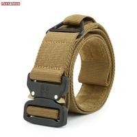 ราคา ยุทธวิธี Rigger เข็มขัด 1 7 นิ้ว Mens NYLON Webbing ยูทิลิตี้เข็มขัด V RING Heavy Duty Quick Release BUCKLE (1261452849)