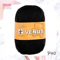 ราคา ไหมพรมฟู VENUS วีนัส สีล้วน VENUS Soffur Knitting Yarn (18882832747)