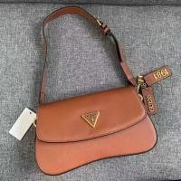 ราคา Guess Vg813019กระเป๋าแร้มีตัวอักษรเรียบง่ายกระเป๋าสะพายสำหรับผู้หญิงแฟชั่น (20349495757)